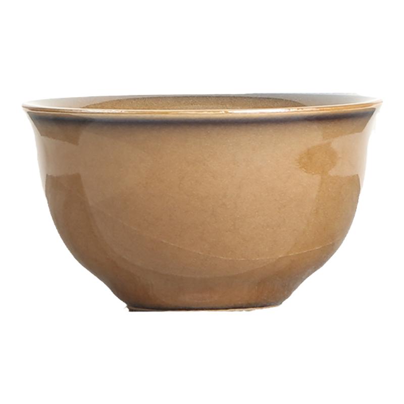 哥窑铁胎手工主人杯品茗杯