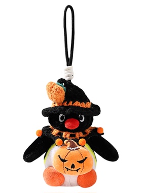万圣节礼物正版pingu企鹅挂件