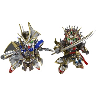 现货万代SD高达BB 悟空脉冲刘备鲁邦 凯撒穷奇世界英雄传拼装模型