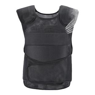 夏季轻薄防砍背心网眼战术马甲透气贴身软质防刺衣保安防身防刺服