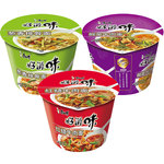 康师傅方便面桶装泡面好滋味杯面桶面红烧牛肉老坛酸菜排骨面整箱