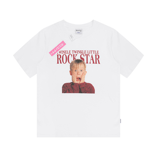 [REコンテナ] 韩版东大门小鬼当家可爱复古恶搞俏皮情侣短袖T恤