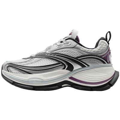 特步巴斯克2代休闲鞋女暴走神鞋秋季新款老爹鞋增高舒适运动鞋男