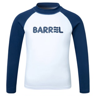 韩国BARREL儿童泳衣户外防晒长袖分体潜水服游泳冲浪速干2025新款
