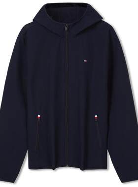 Tommy男装防水微抓绒冲锋夹克