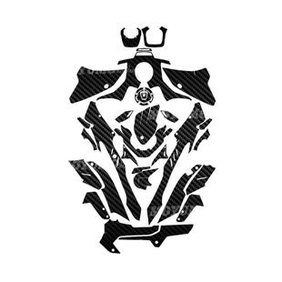 适用春风800NK碳纤维贴纸车身油箱保护贴膜装饰拉花防刮改装配件