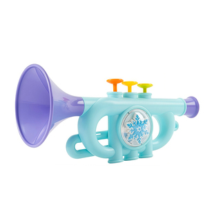 迪士尼儿童变音喇叭女孩冰雪奇缘乐器玩具肺活量训练宝宝音乐早教