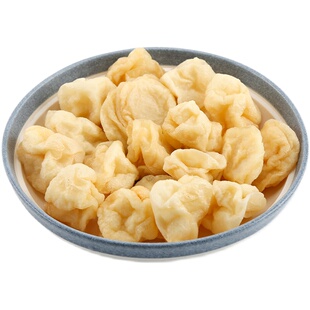 正宗广东皱纱鱼腐500g广东特产罗定顺德金沙绉纱鱼豆腐泡冷冻