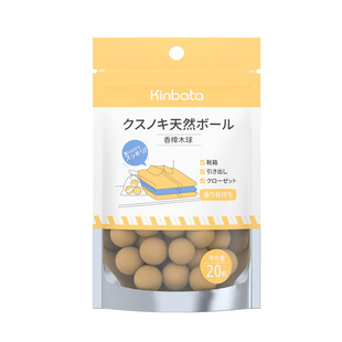 kinbata樟脑丸防霉防虫防蛀防潮衣柜除味驱虫室内樟脑球去味宿舍