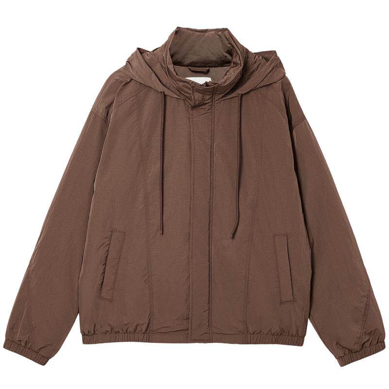 杰克琼斯冬季男装新款棉服冬衣保暖长袖立领美式休闲226409006