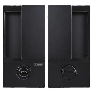 卧室木门房门锁磁吸内嵌平开移门锁极简静音推拉无把手双面隐形锁