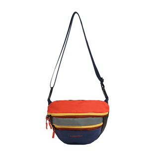 网红儿童包包潮酷帅气男童胸包时尚撞色男女童外出配饰零钱单肩包