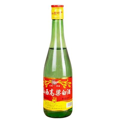 山西高粱白酒优质高粱酒纯粮酒42度高粱白450ml大瓶装白酒