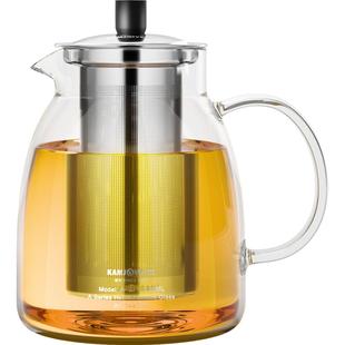金灶A-20玻璃茶壶加厚耐高温家用水壶茶水分离新款大容量泡茶器