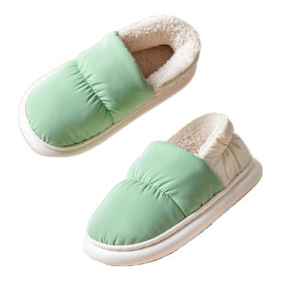 儿童居家防滑防水棉拖鞋
