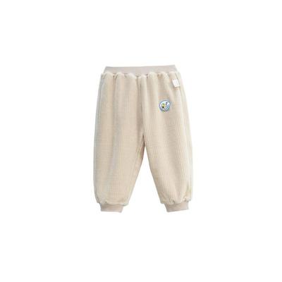 whitewheat秋冬天鹅绒加绒束脚裤