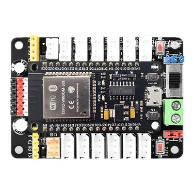 众灵科技 esp32开发板模块单片机烧录座核心板驱动底板舵机控制器