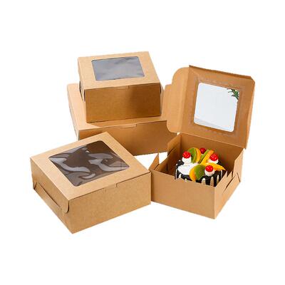 轻乳酪慕斯戚风小西点盒简约10寸