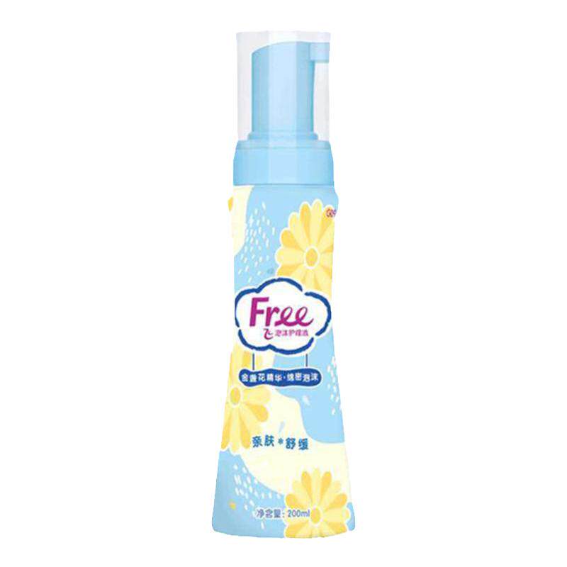 【有效抑菌】Free飞私处护理液女性抑菌泡沫洗护液200ml*1瓶
