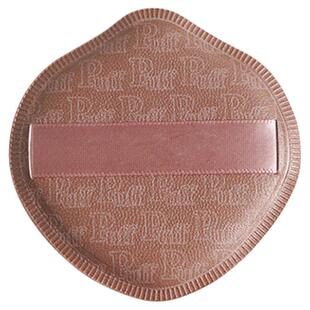 奶咖粉扑棉花糖气垫粉扑粉底液专用干湿两用皮可擦洗面扑带收纳盒