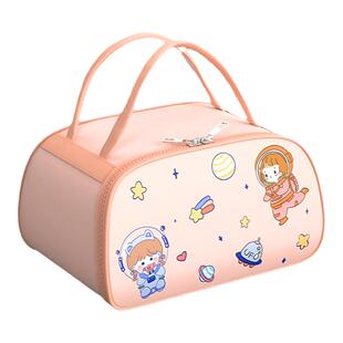 铝箔加厚保温袋小学生饭盒袋手提包带饭防水油隔热袋加厚饭兜餐包