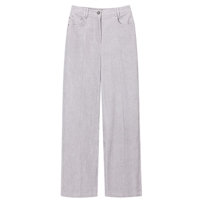 loeuvre直筒休闲裤女百搭长裤