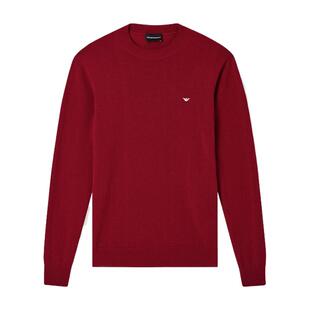 【易烊千玺同款】EMPORIO ARMANI/阿玛尼春款马年限定男套头毛衣