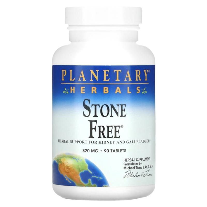 Planetary Herbals,結(jié)石清, 820 mg, 90片