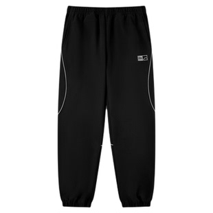 【光合作用】乔丹儿童梭织长裤男2026春季新款大童防风休闲运动裤