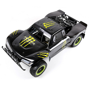 若凡LT汽油遥控车1/5油动四驱短卡RC高速燃油漂移 烧油越野车模型