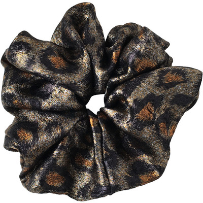 发圈拉丝豹纹大肠圈高级感发绳