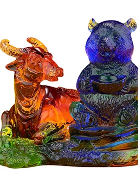 正品宋韶光吉祥物2026年牛熊保岁