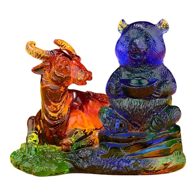 正品宋韶光吉祥物2026年牛熊保岁