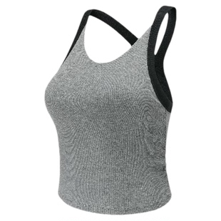 【天丝莫代尔螺纹】运动内衣高弹力瑜伽健身背心BR190 | 粒子狂热