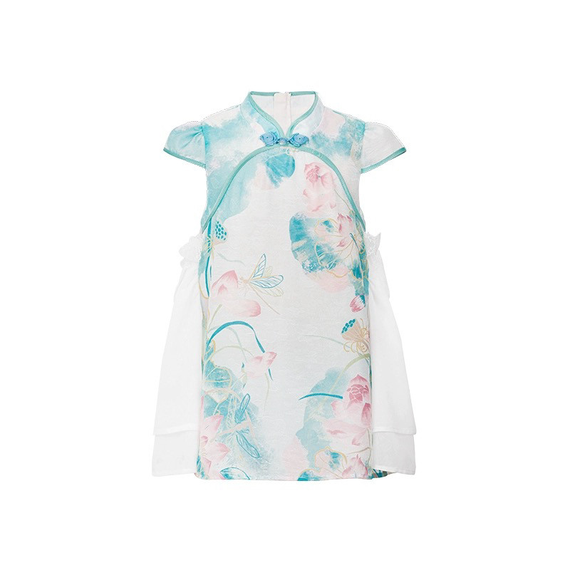 旗袍女童旗袍汉服唐装