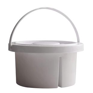 洗笔桶美术水桶美术生专用洗笔筒颜料桶便携水彩水粉画晾笔架油画丙烯国画填色盘色彩儿童美术绘画折叠涮笔桶