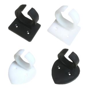 方心形台标夹子新闻采访麦牌咪夹广告牌卡扣麦标墙壁卡包箱话筒夹