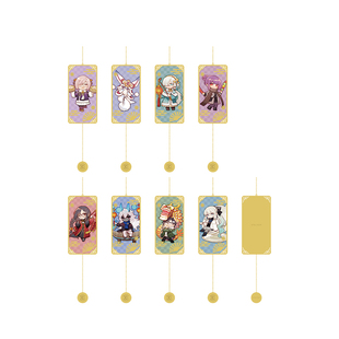 【现货 ANIPLEX】FGO FES2024 Q版角色书签 玛修摩根斯卡蒂周边