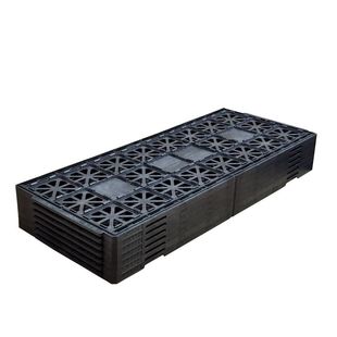 ic周转非模块黑塑料托盘电子元器件tray耐高温防静电LQFN封装芯片