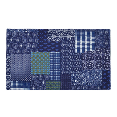 引之复古禅意新中式拼布印花茶席