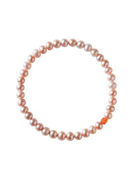 shannai原创天然淡水粉珍珠手链