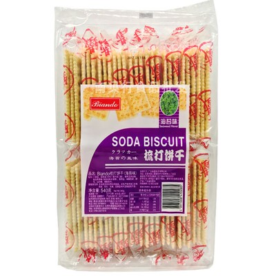 香港品牌BIANDO铁尺苏打饼独立装
