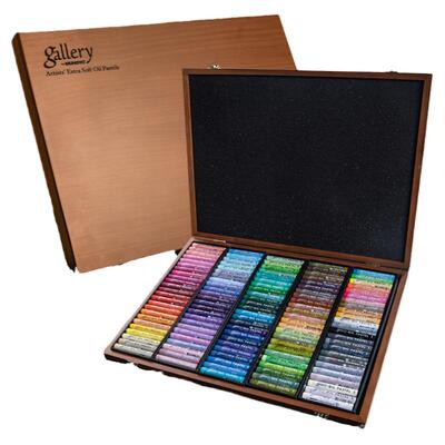 韩国盟友油画棒大师级木盒