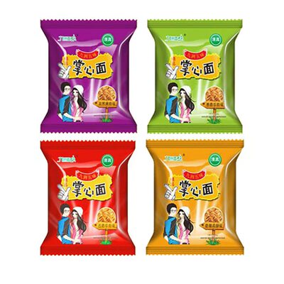 9.9/50包九洲五味掌心脆干吃干脆面清真方便面网红零食口味随机