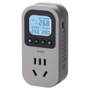 正泰温度控制开关插座数显智能全自动温控器220v鱼缸水温爬宠恒温