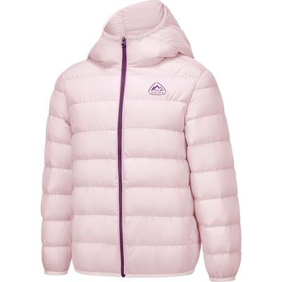 Skechers斯凯奇儿童本命年红色羽绒外套冬季男女童舒适保暖羽绒服