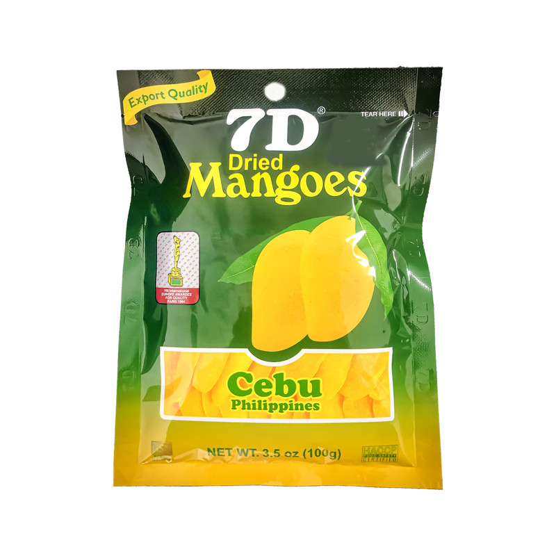菲律宾进口7D原切芒果干100g