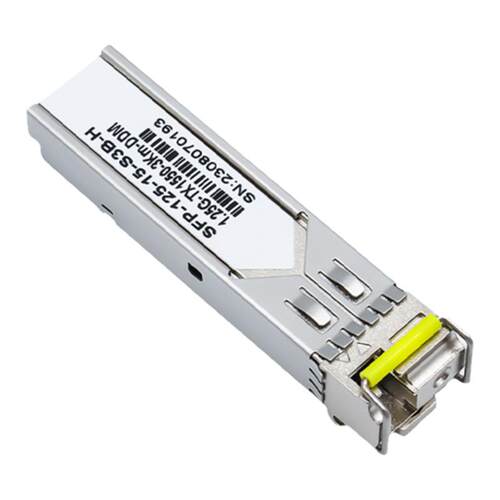 联果千兆电光电转换光纤模块1.25GSFP光模块3KM公里LC SC单模单纤