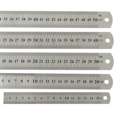 剑鱼牌加厚钢直尺钢板长尺不锈钢直尺15/20/30cm100cm测量尺铁尺