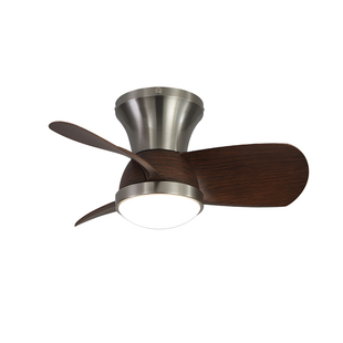 中古风扇灯法式复古餐厅灯家用一体儿童房电扇灯卧室灯吸顶吊扇灯